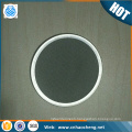 Food grade stainless steel covered edge coffee machine filter disc for aeropress